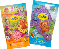Kinderbadtoevoeging 3-kleurenbad Sun Magic/Dino Magic, 160 g