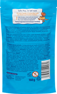 Kinderbadtoevoeging 3-kleurenbad Sun Magic/Dino Magic, 160 g