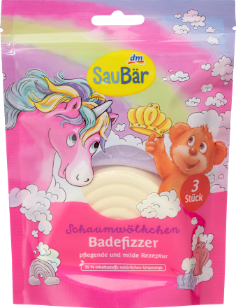Kinderbadtoevoeging Badefizzer schuimwolken (3x50 g), 150 g