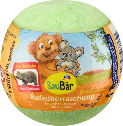 Kinderbadtoevoeging Bath Surprise Australië, 1 st.