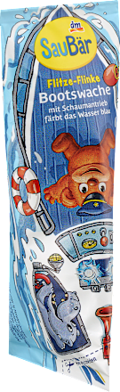 Kinderbadtoevoeging Flitze-Flinke Boothorloge blauw, 70 g