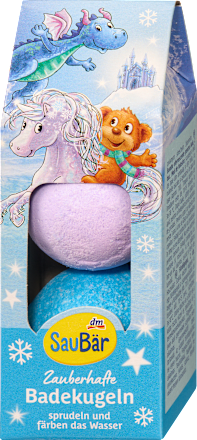 Kinderbadadditief Magische badbruisballen (2x40 g), 2 stuks
