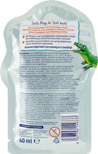 Schaumbad Krokotastisch, 40 ml