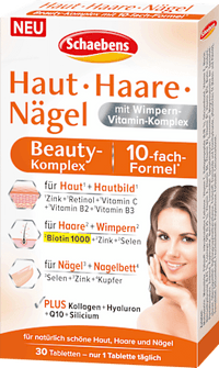 Huid Haar Nagels Beauty Complex Tabletten 30 stuks, 24 g