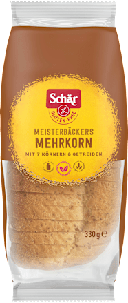 Brood, Meesterbakker Meergranen (12 stuks), glutenvrij, 330 g