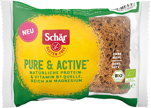 Brood, Puur &amp; Actief (6 stuks), glutenvrij, 250 g