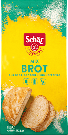Bloemmix voor brood, broodjes en gistdeeg, glutenvrij, 1 kg