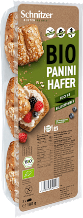 Broodjes, Panini Havermout (3 stuks), 180 g