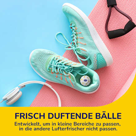 Schoendeodorantballen, 4 stuks