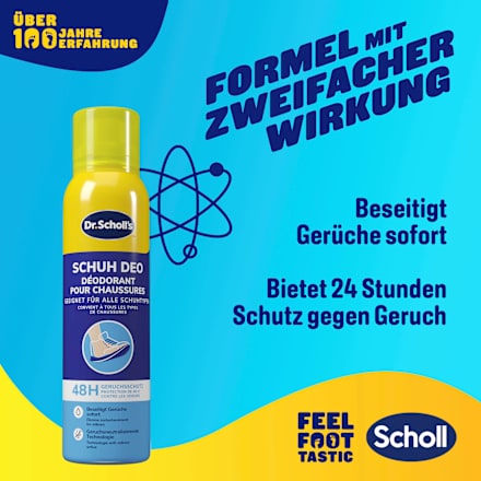 Schoenendeodorantspray Fresh Step Odour Stop, 150 ml