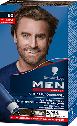 Intensieve tint anti-grijs gel 60 middenbruin, 1 stuk