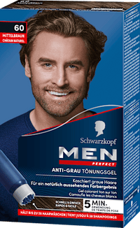 Intensieve tint anti-grijs gel 60 middenbruin, 1 stuk