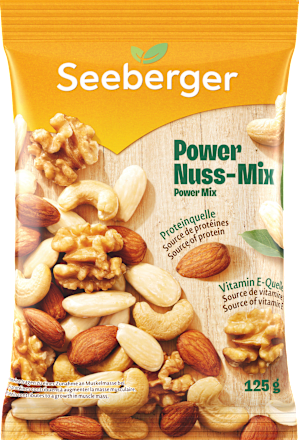 Notenmix, Power Nut Mix, 125 g