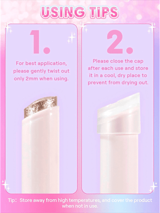Oogschaduwstick Crystal Jelly Aura Blitz, 3 g