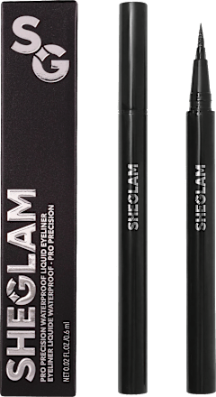Vloeibare Eyeliner Pro Precision Waterproof Zwart, 0,6 ml