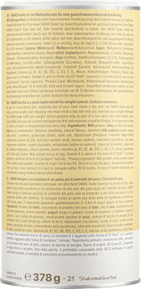 Diet Shake, Balance Vanille, 378 g