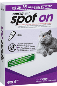 Vloeistof voor insectenwerend middel voor katten (5x2 ml), 10 ml