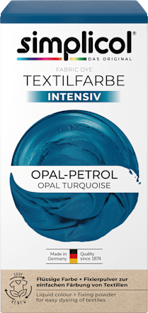 Textielkleur intensief opaal-petroleum, 1 st.
