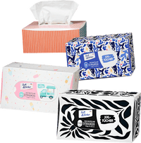 Tissuebox met extra grote tissues, 110 stuks