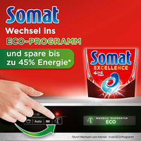 Vaatwasserdoppen Excellence 4in1, 57 stuks