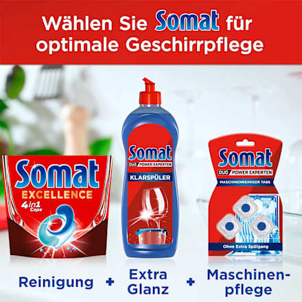 Vaatwasserdoppen Excellence 4in1, 57 stuks