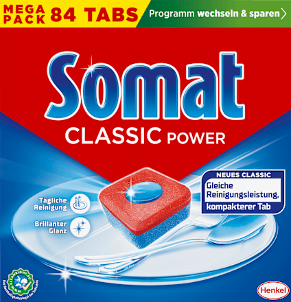 Classic Power vaatwastabletten, 84 tabletten