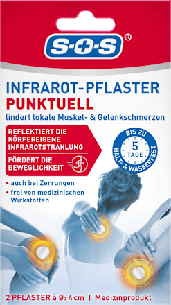 Flexibele infraroodpleisters, 2 stuks