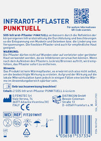 Flexibele infraroodpleisters, 2 stuks