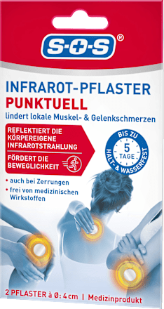 Flexibele infraroodpleisters, 2 stuks