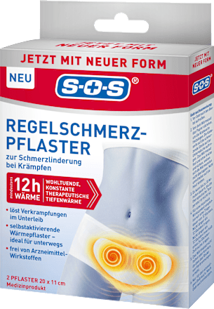 Menstruatiepijnpleisters, 2 stuks