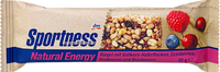 Energiereep, Natural Energy, volkoren havervlokken, veenbessen, frambozen en bosbessen, 40 g