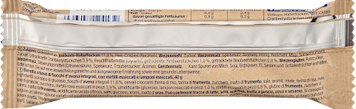 Energiereep, Natural Energy, volkoren havervlokken, veenbessen, frambozen en bosbessen, 40 g