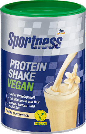 Eiwitpoeder, veganistische eiwitshake, vanillesmaak, 300 g