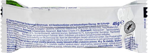 Proteïnereep 24%, gezouten karamelsmaak, 45 g
