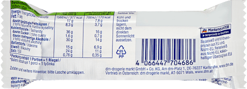 Proteïnereep 24%, gezouten karamelsmaak, 45 g