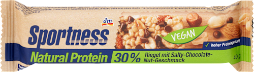 Proteïnereep 30% natuurlijke proteïne, zoute chocolade-notensmaak, 40 g