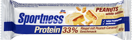 Proteïnereep 33%, Pinda Karamel smaak, White Edition, 40 g
