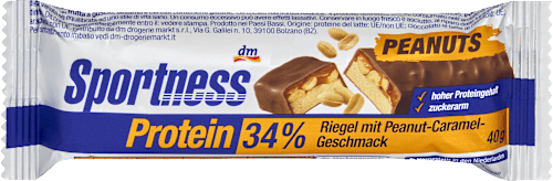 Proteïnereep 34%, Pinda Karamel smaak, 40 g