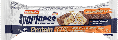 Proteïnereep 37%, Cinnamon Crisp smaak, 40 g