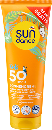 Kinderzonnebrandcrème SPF 50 Overfill, 125 ml