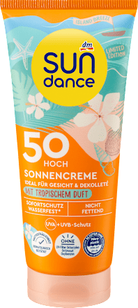 Zonnebrandcrème met tropische geur, Island Breeze, SPF 50, 100 ml