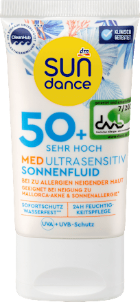 Zonnebrandcrème MED ultra gevoelig SPF 50+, 50 ml