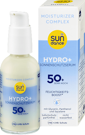 Zonnevloeistof Serum Gezicht, Hydro+, SPF 50+, 50 ml