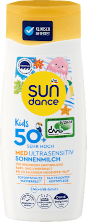 Sun Milk Kids MED ultra gevoelig SPF 50+, 200 ml