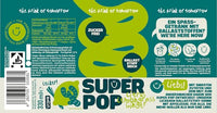 Frisdrank, Super Pop Citrus-Citroengras-Gember, 0,33 l