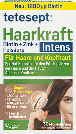 Haarkraft Intens mini tabletten 30 stuks, 8,53 g