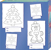 Cadeauset kinderbadtoevoeging badbom bouwpakket Kerstmis, 3 stuks, 1 stuk