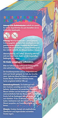 Cadeauset kinderbadtoevoeging badbom bouwpakket Kerstmis, 3 stuks, 1 stuk