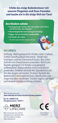 Cadeauset kinderbadtoevoeging dierenwereld 3-delig, 1 stuk