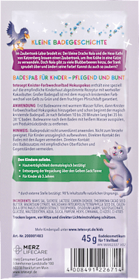 Kinderbadtoevoeging knisperend kleurveranderend bad Hocus Pocus, 45 g